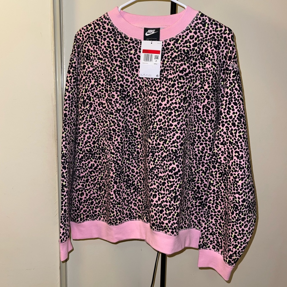 Nike Women's Sportswear Crew neck Sweater size L NWT